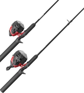 Zebco 202 & 404 Spincast Reels and Fishing Rod Combos (2-Pack)