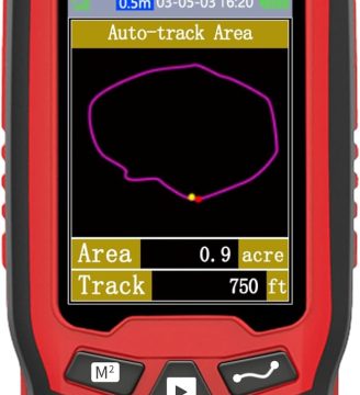 ZL180 Handheld GPS for Surveying, High Precision Rugged Land Surveying Equipment for Ranches, Garden, Farmland and Parking Area Distance Measurement